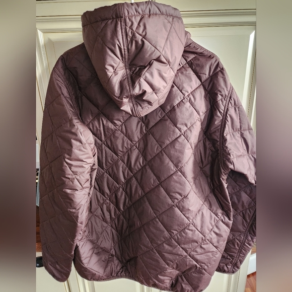 Patagonia Men's Chocolate Brown Quilted Puffer Jacket, Size XL - Picture 2 of 4